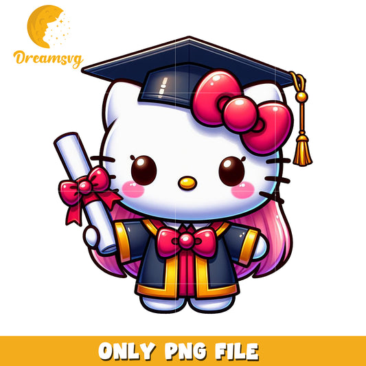 Cute hello kitty graduation png, hello kitty chracters png, disney characters png