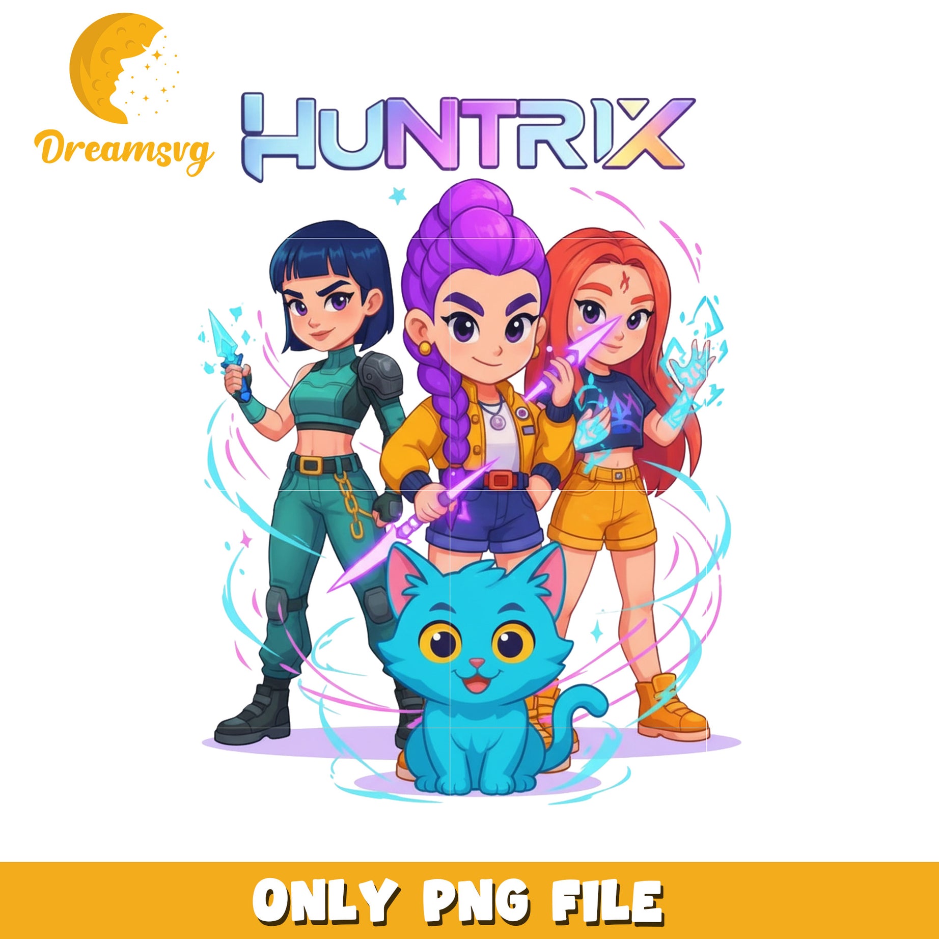 Cute huntrix and derpy png, demon vibes png, kpop core png