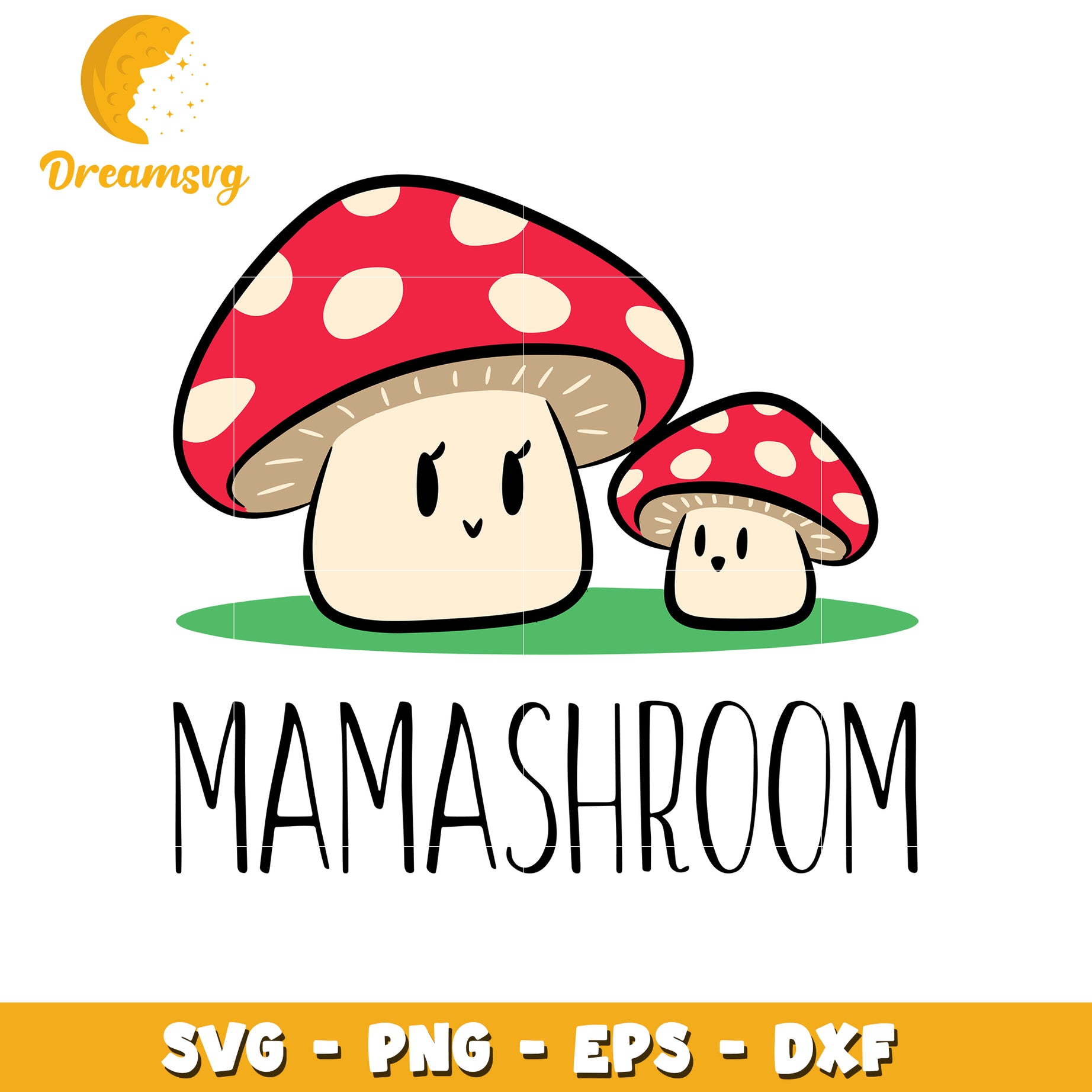Cute mushroom clipart svg, mushroom svg,beautiful nature svg