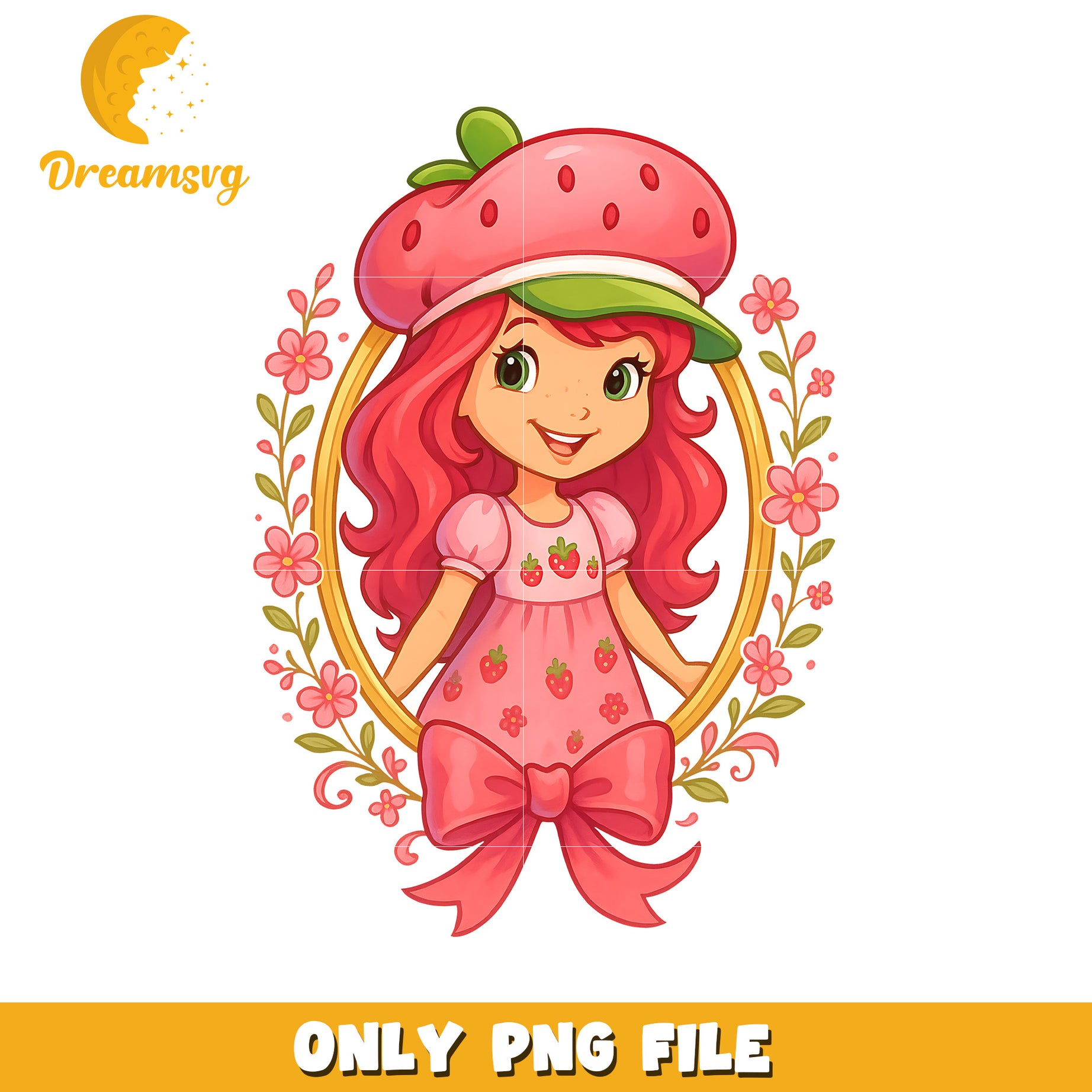 Cute strawbrry shortcake png, strawberry shortcake png, american greetings png