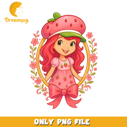 Cute strawbrry shortcake png, strawberry shortcake png, american greetings png