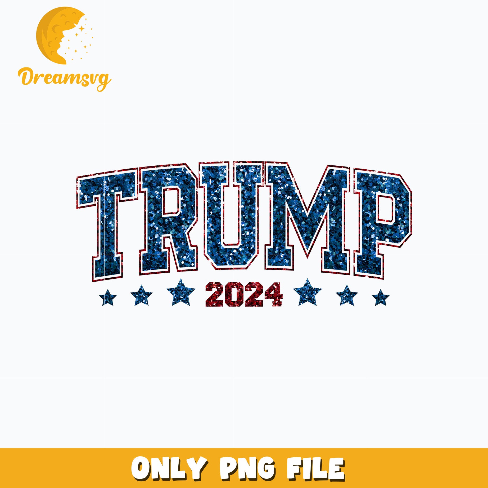 Trump 2024 design png, digital download