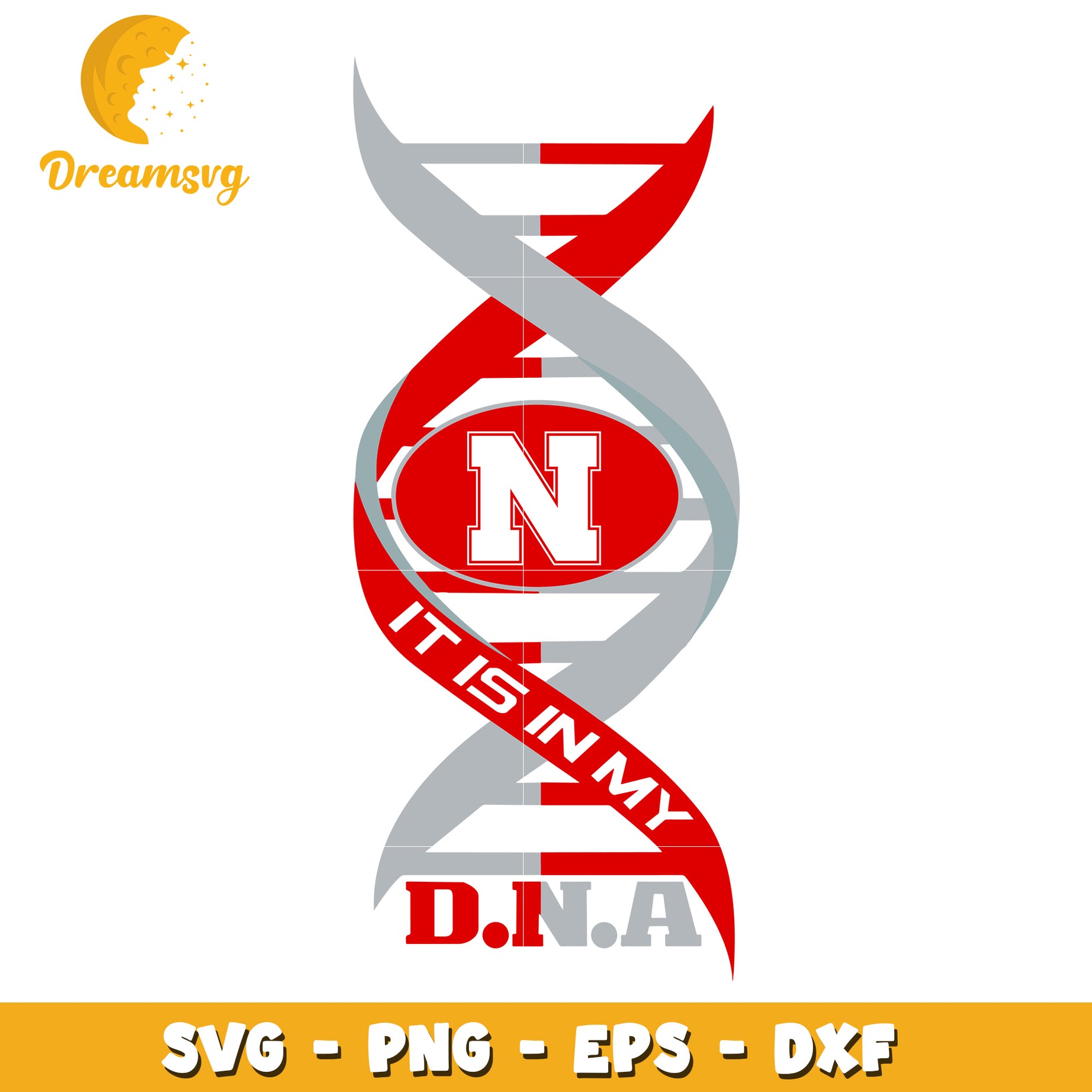 DNA SVG It's in My DNA Design