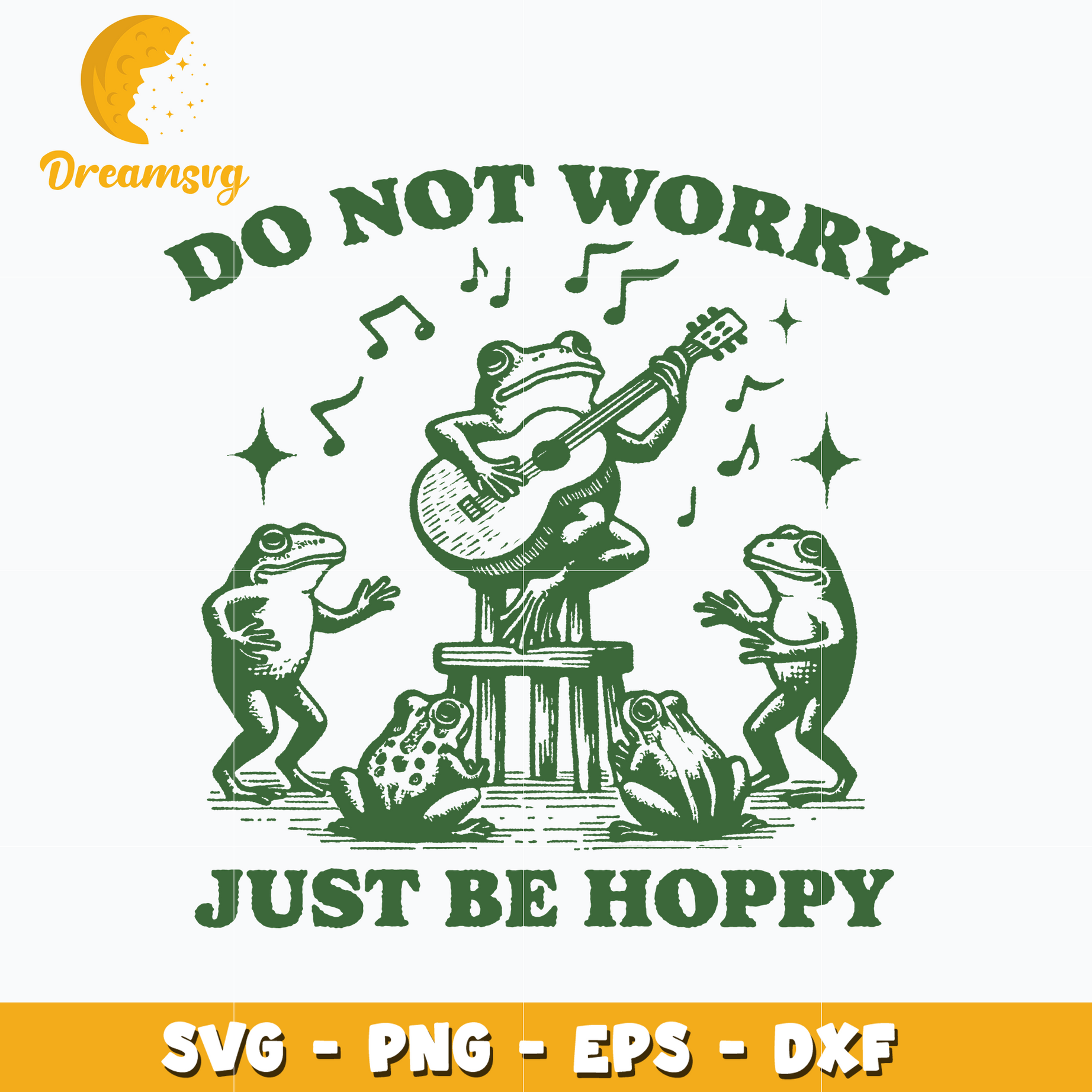 Do not worry just be happy SVG