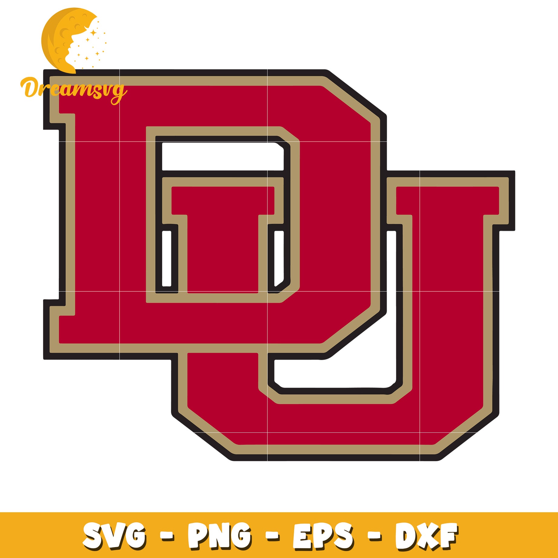 DU Logo SVG PNG EPS DXF Cut File