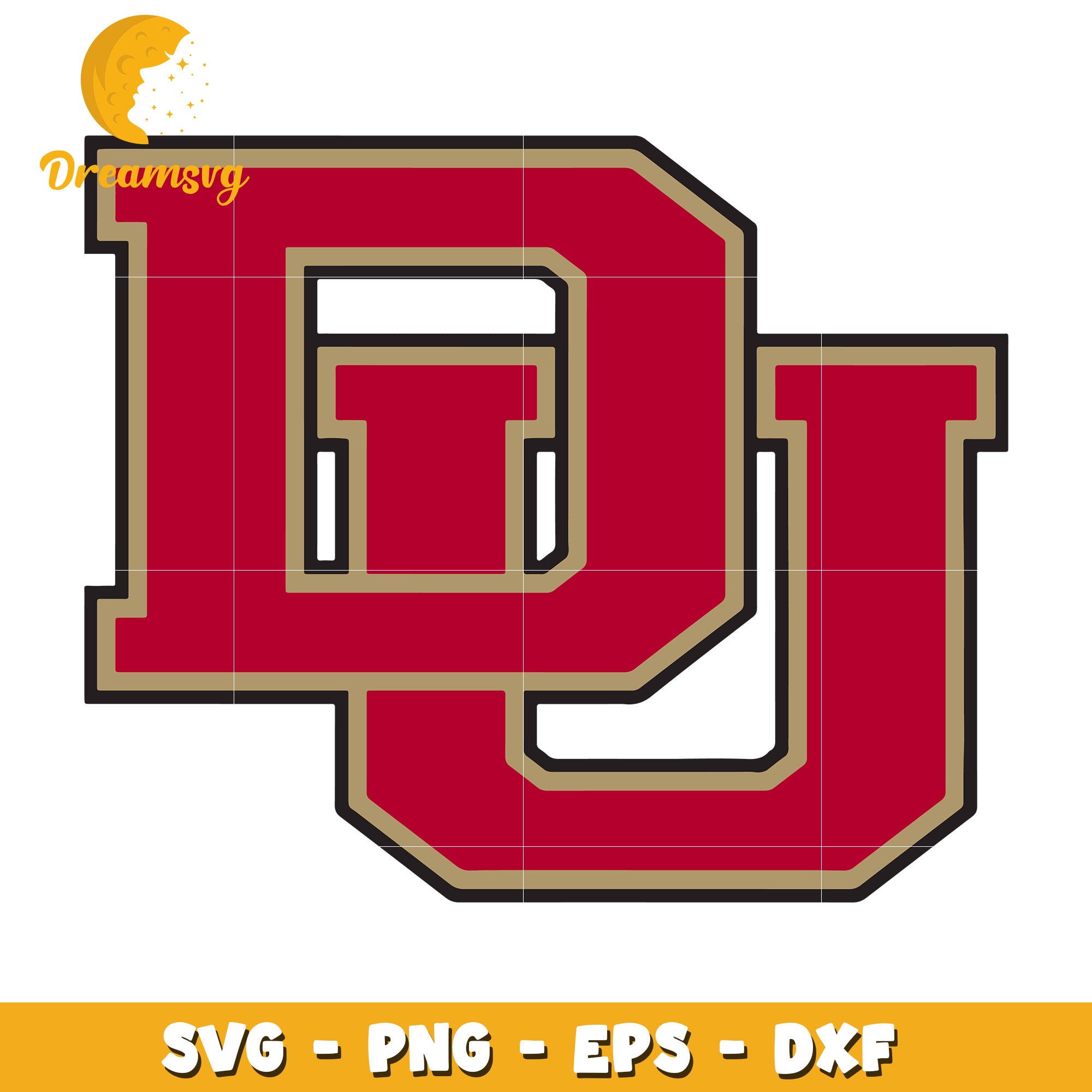 Du Logo Sticker DU Logo SVG PNG EPS DXF Cut File – DreamSVG Store