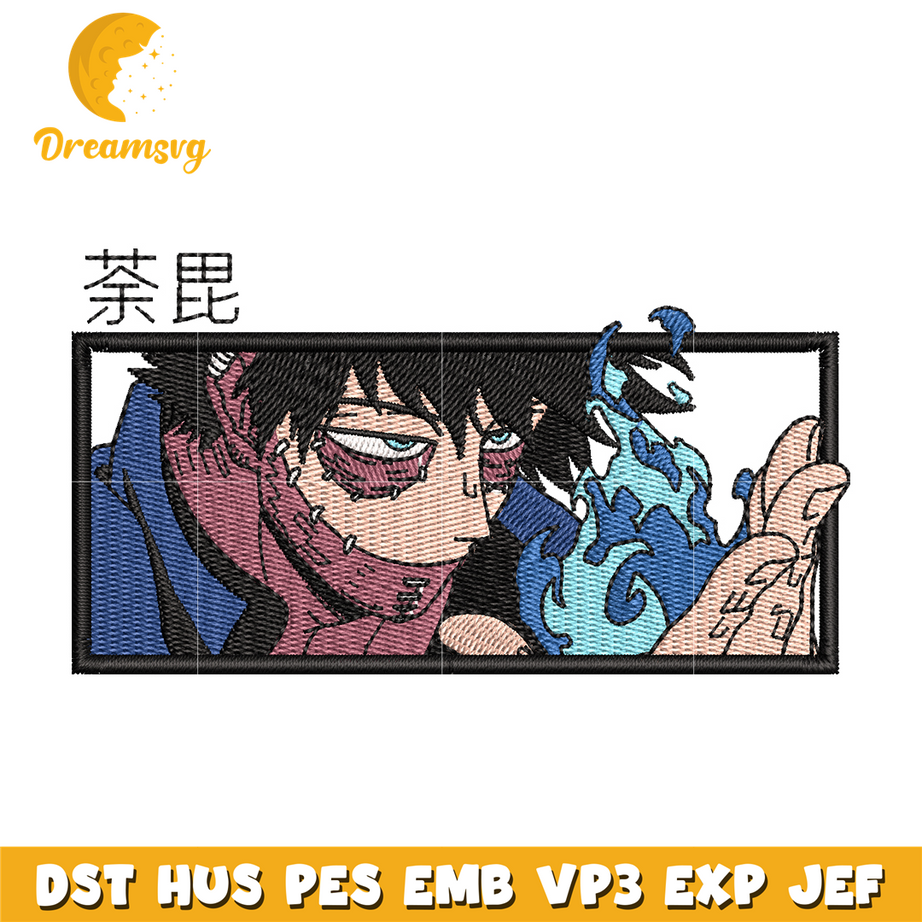 Dabi embroidery design