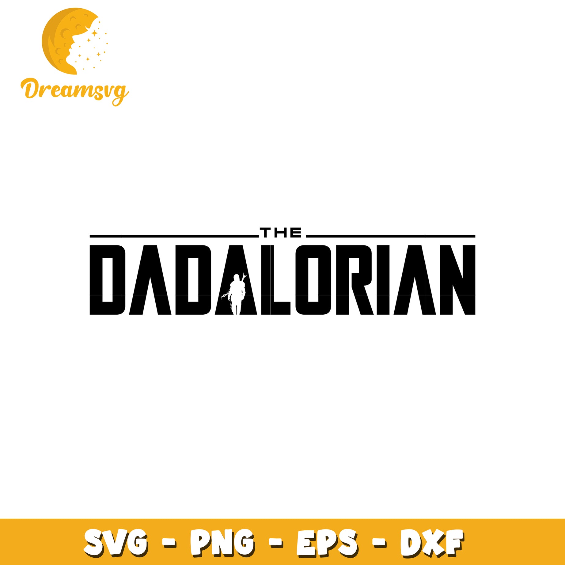 Dadalorian SVG Cut File Bundle