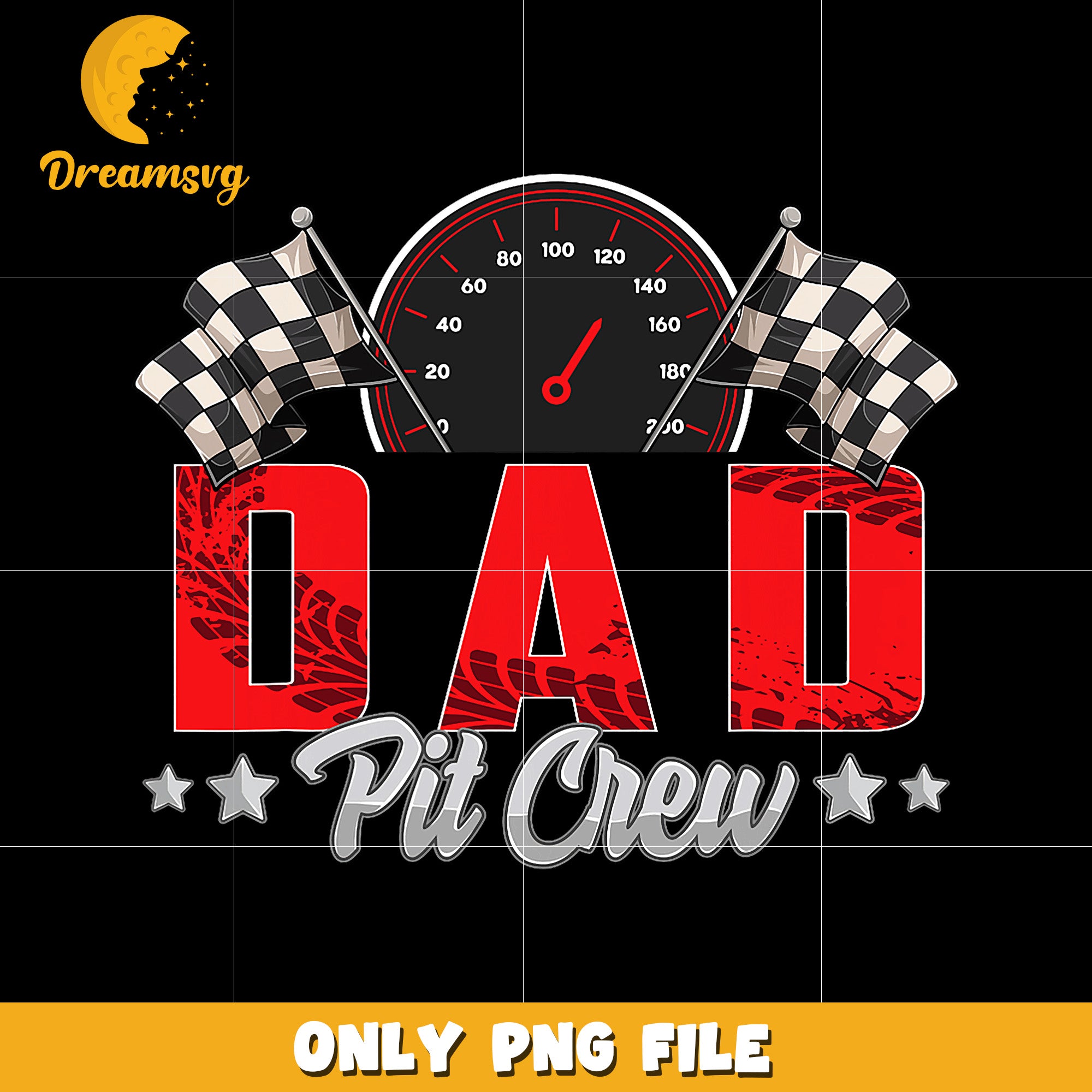 Dad pit crew png, racing dad png, car lover dad png