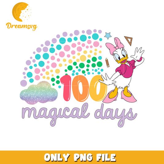 Daisy Duck 100 Days PNG