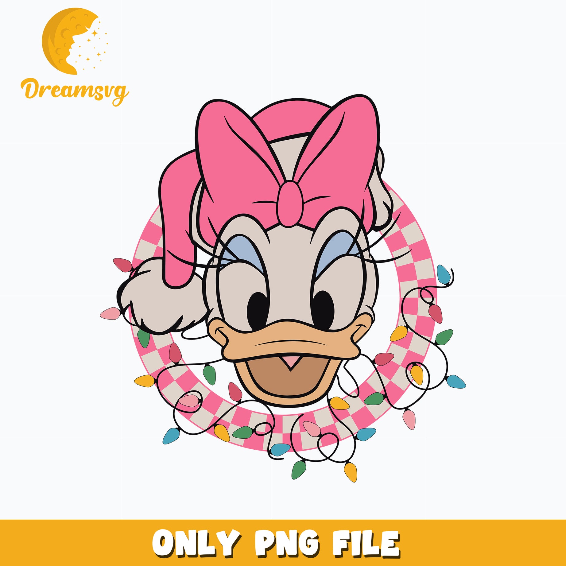 Daisy Pink Christmas png