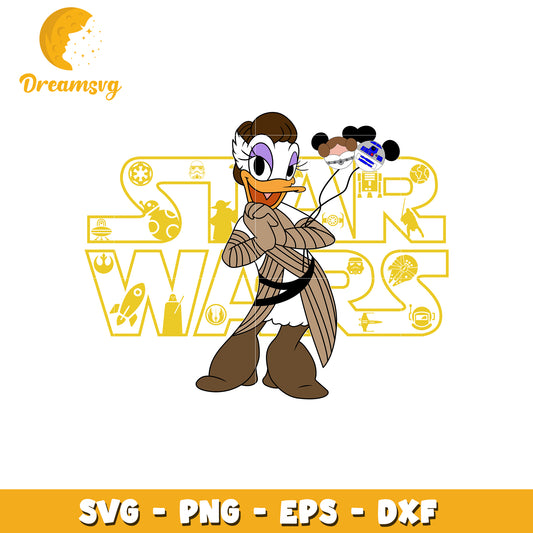 Daisy Rey Star Wars SVG Cut File