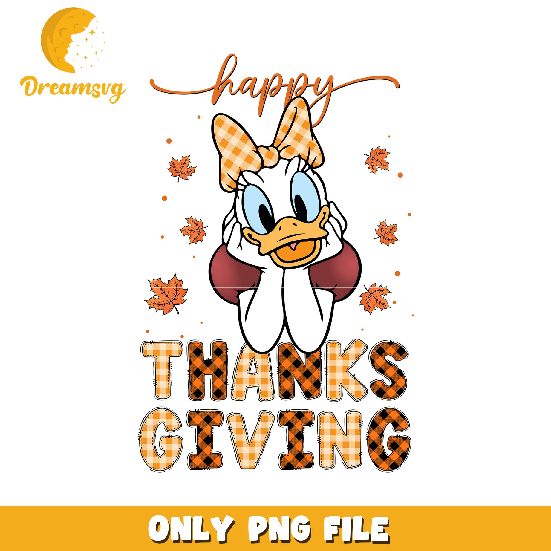 Daisy Thanksgiving PNG Design