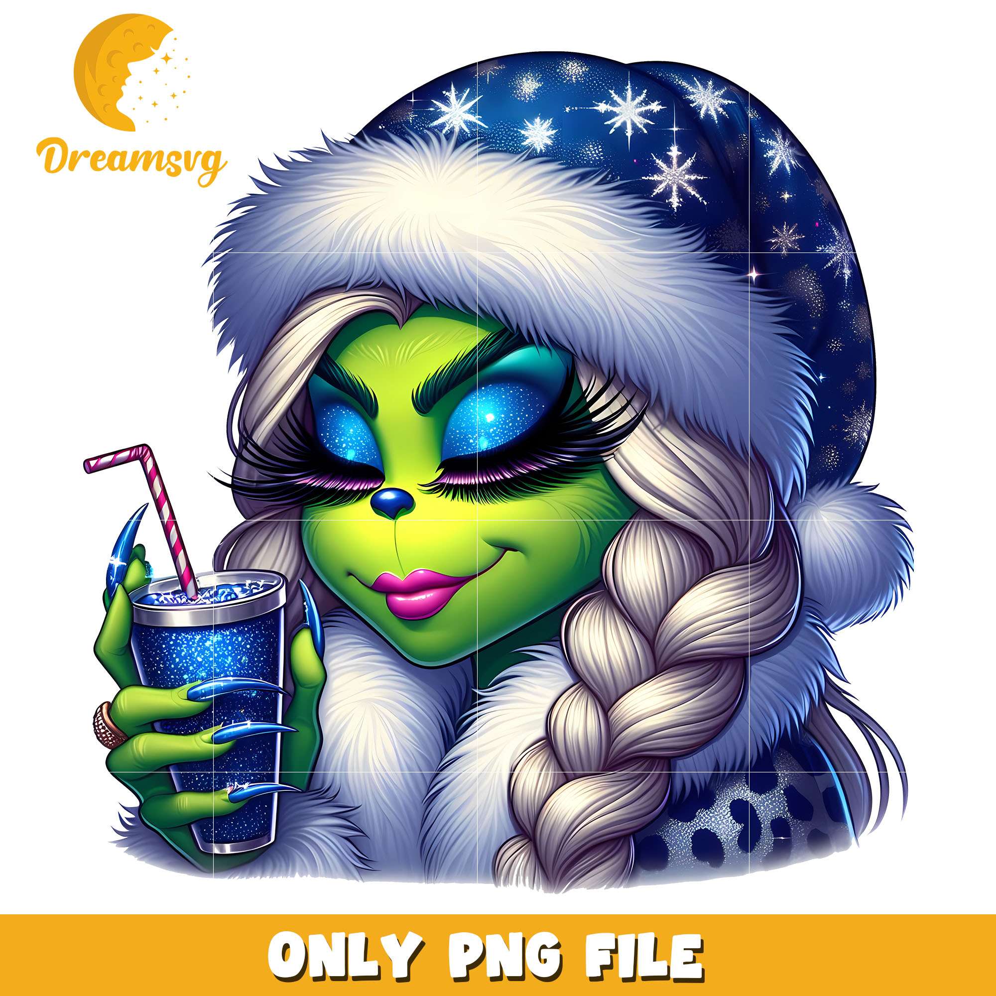 Dallas cowboys grinch girl santa hat png, grinch png, christmas png