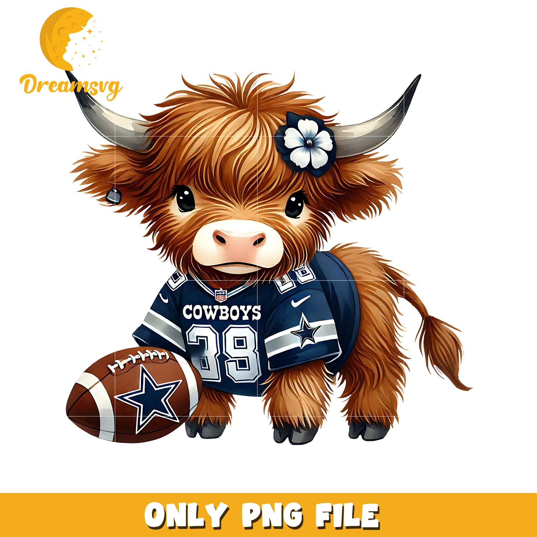 Dallas bowboys bull ball png, american rugby png, nfl logos png