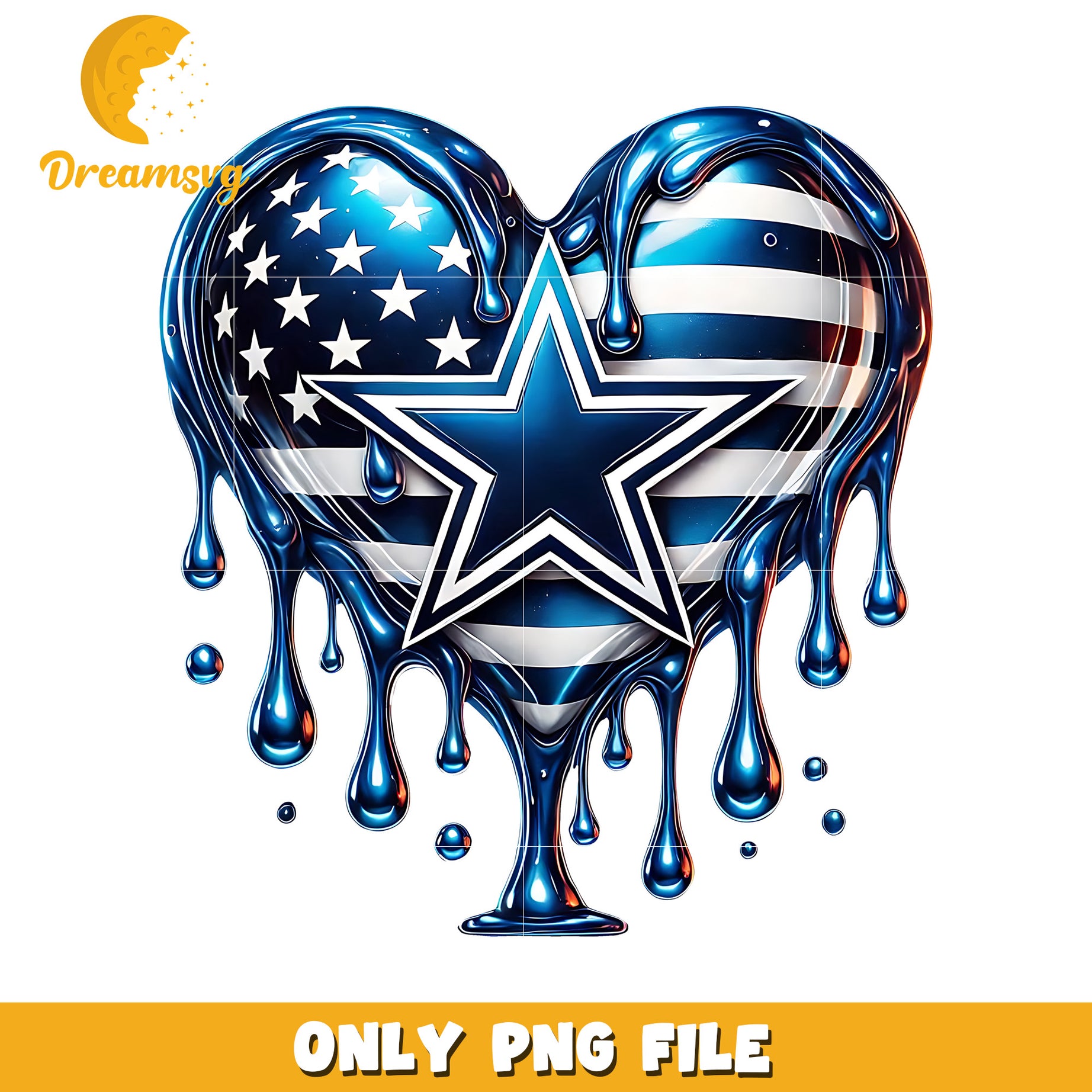Dallas cowboys heart png, american football png, super bowl png