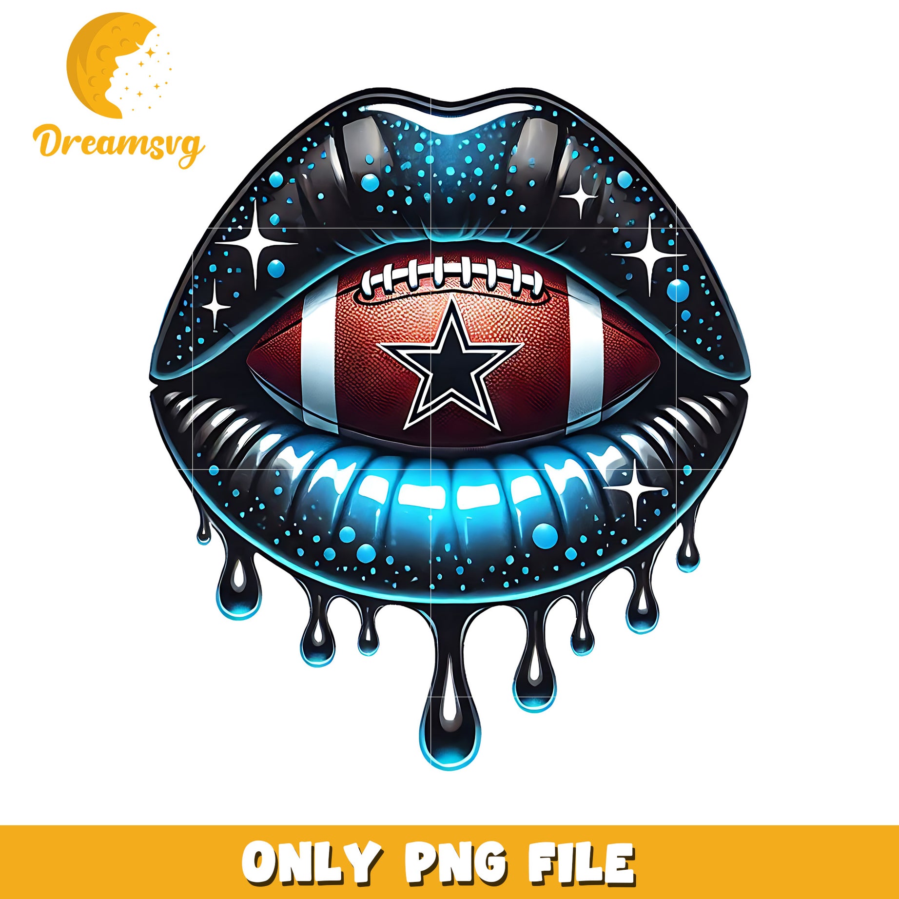 Dallas cowboys lips png, nfl teams png, nfl team logo png