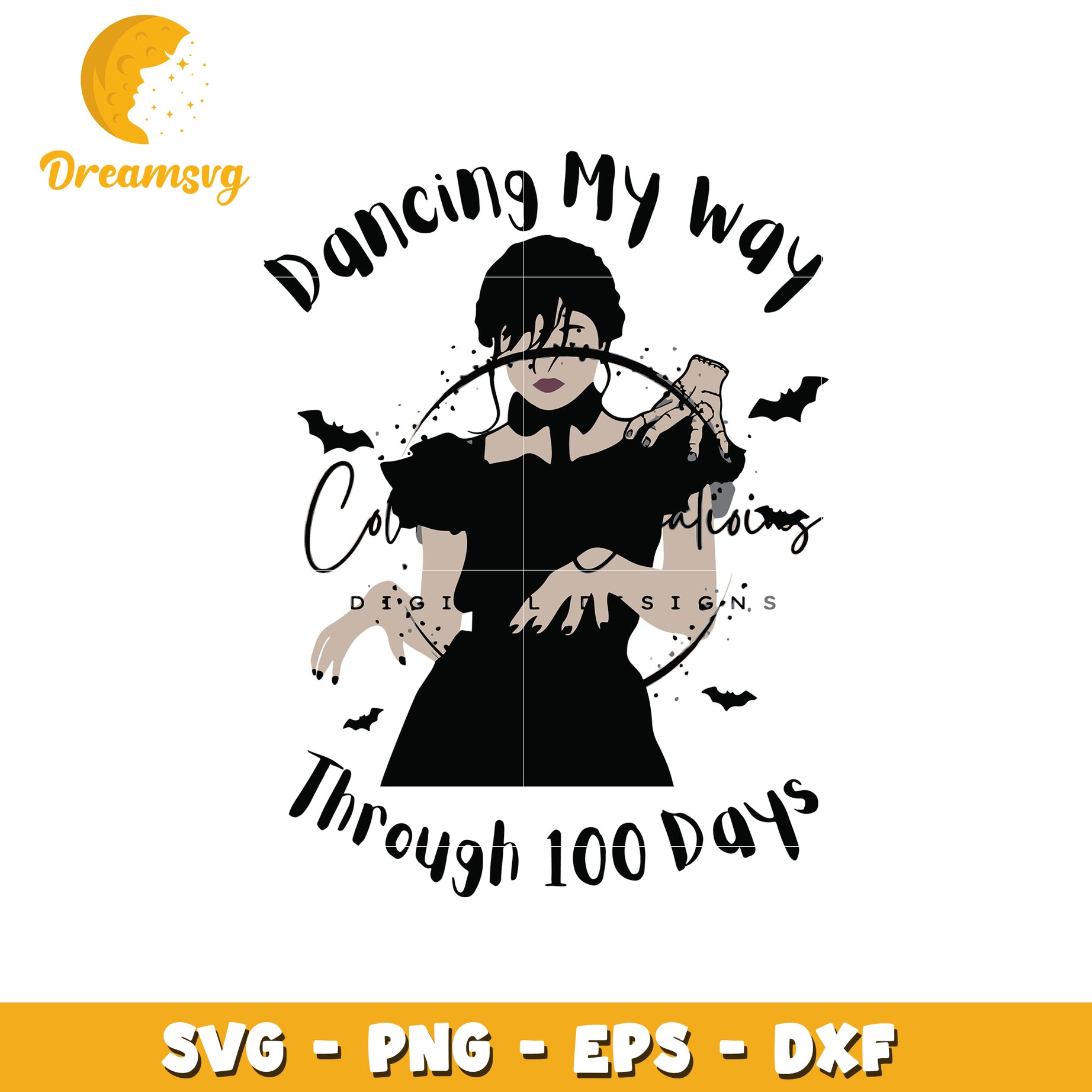 Dancing My Way SVG Halloween Design