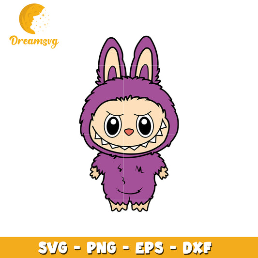 Dark brown svg, labubu characters svg, labubu outfits svg