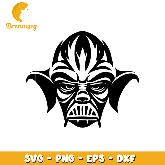 Darth Vader SVG Cut File PNG, EPS, DXF