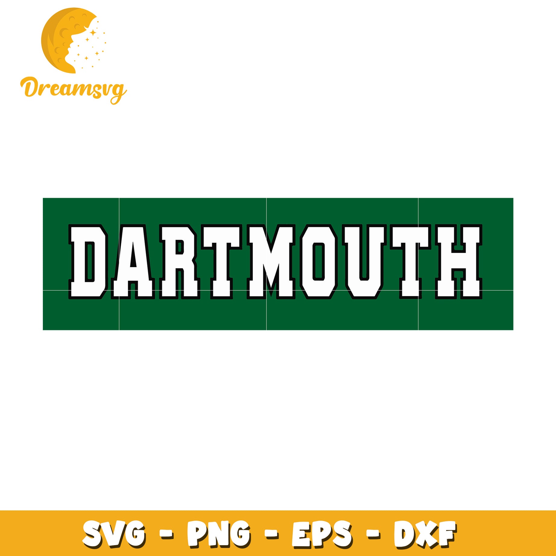 Dartmouth SVG PNG EPS DXF Cut File