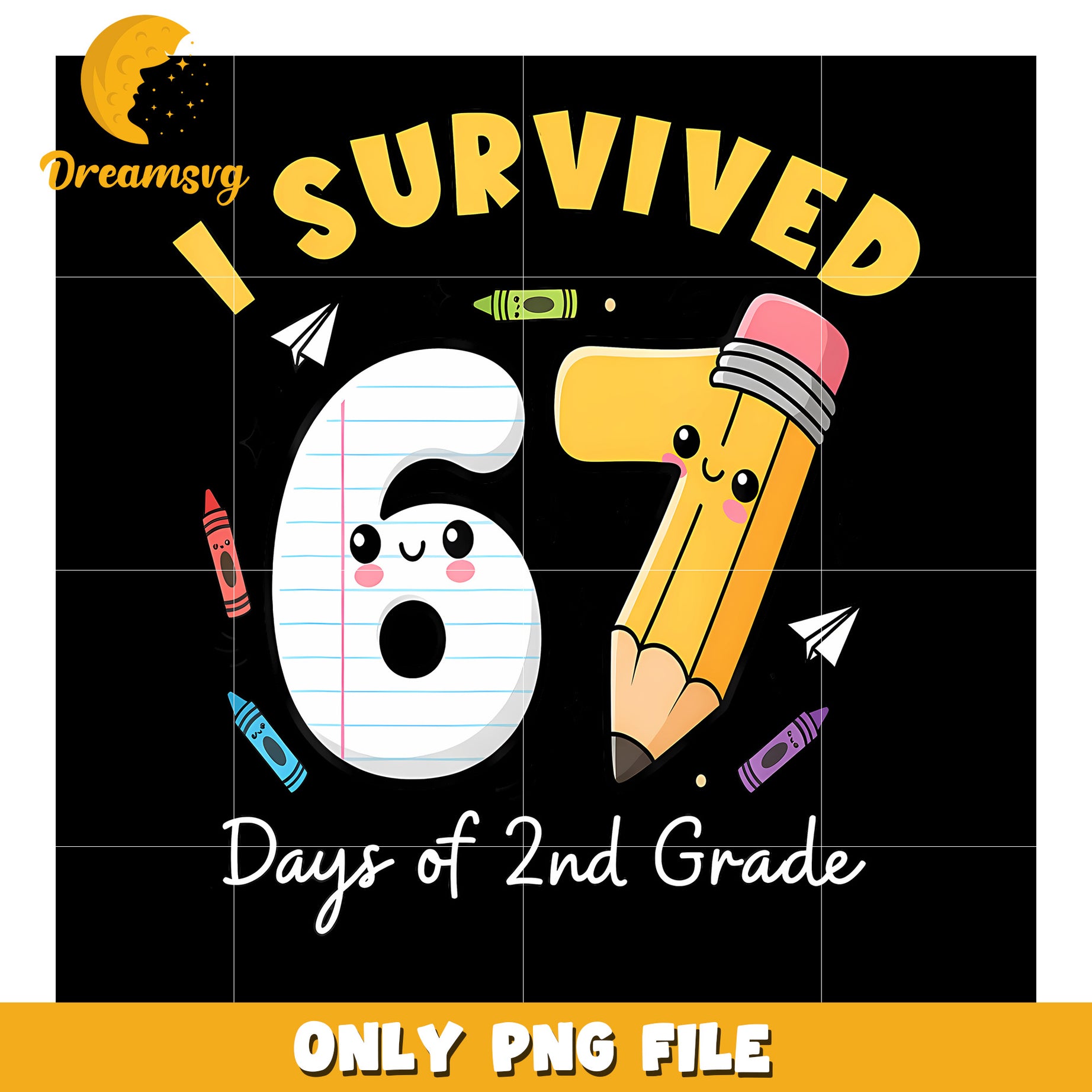 Days of 2nd grade png, funny students png, funny saying png
