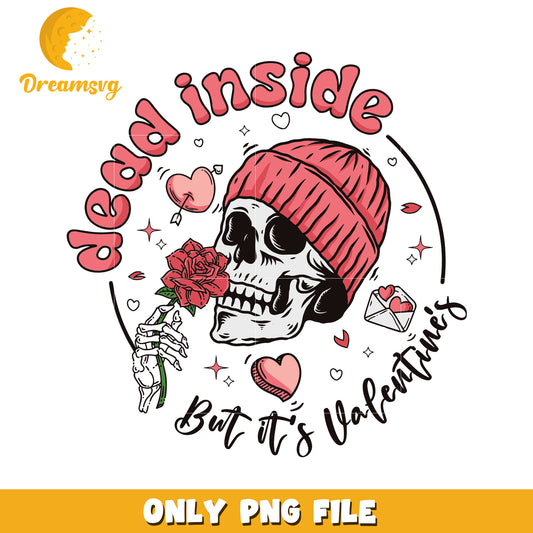 Dead Inside Valentines Day PNG