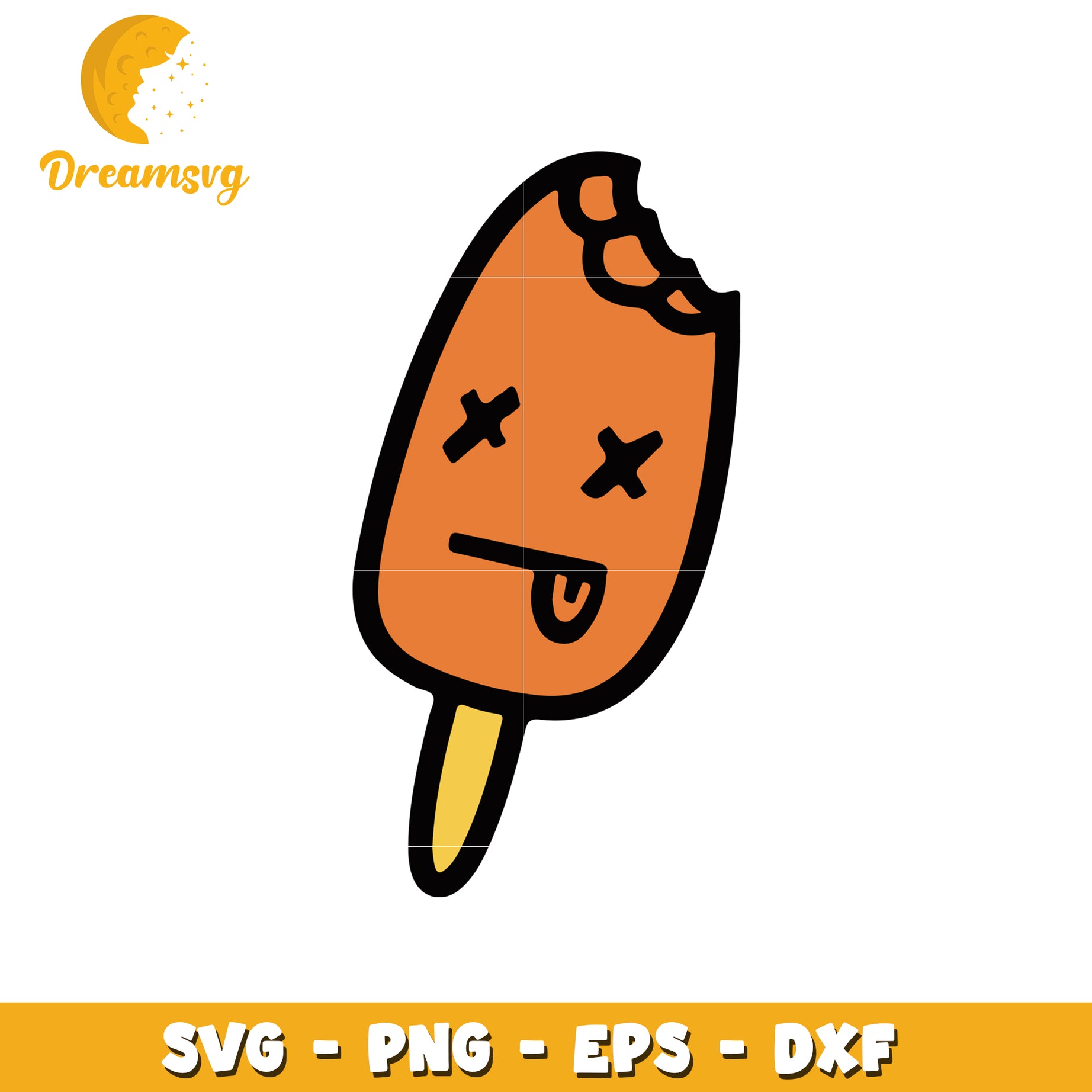 Dead Popsicle SVG Cut File