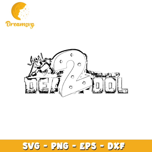 Deadpool 2 PNG, SVG, EPS, DXF files