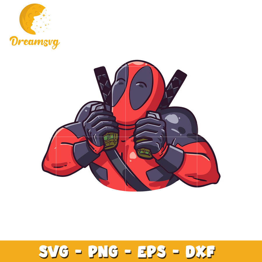 Deadpool Character SVG for Fun and Creative Projects