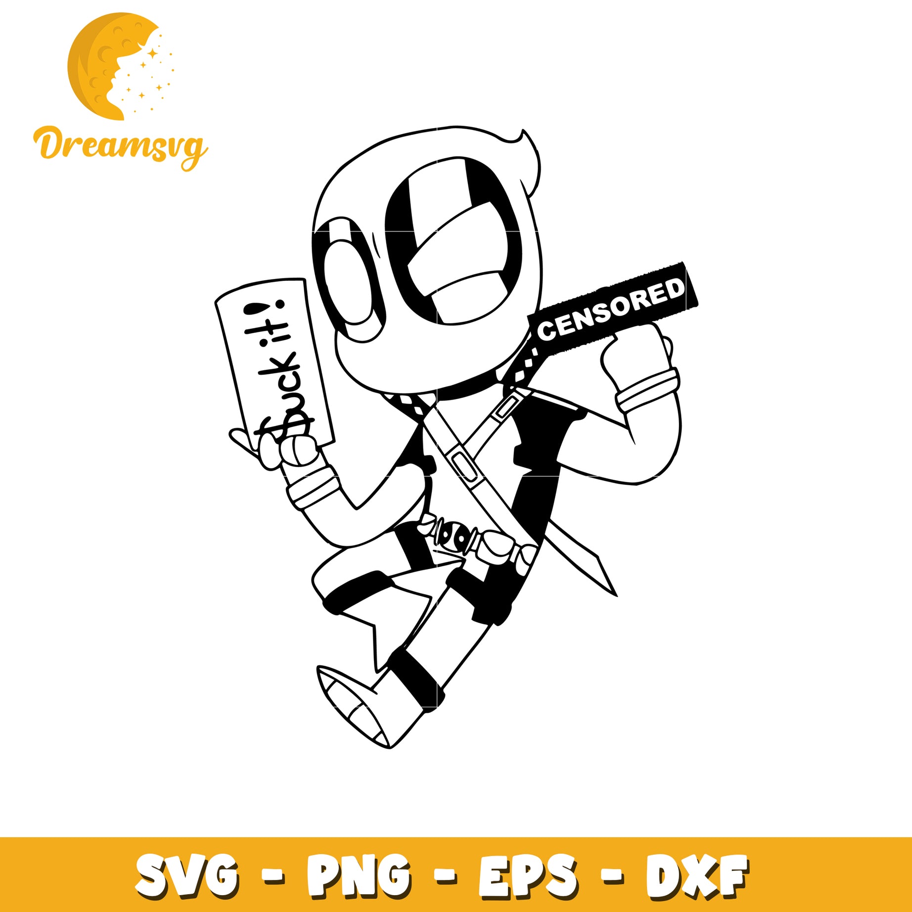 Deadpool SVG Cut File Bundle