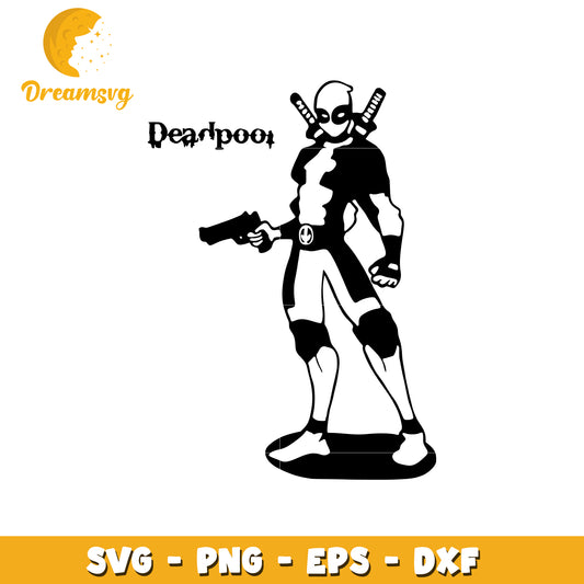 Deadpool SVG Cut File Instant Download