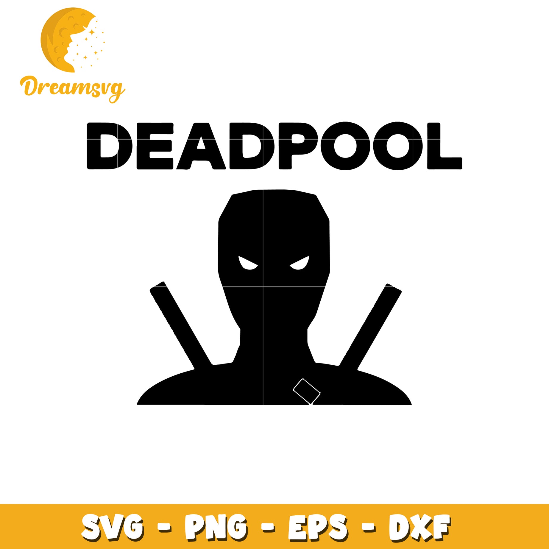 Deadpool SVG Design Perfect for Crafting and Printing