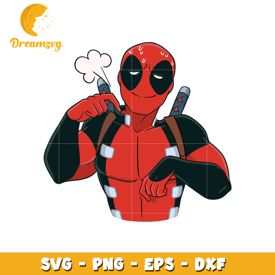Deadpool SVG Graphic for Creative Projects and Crafts