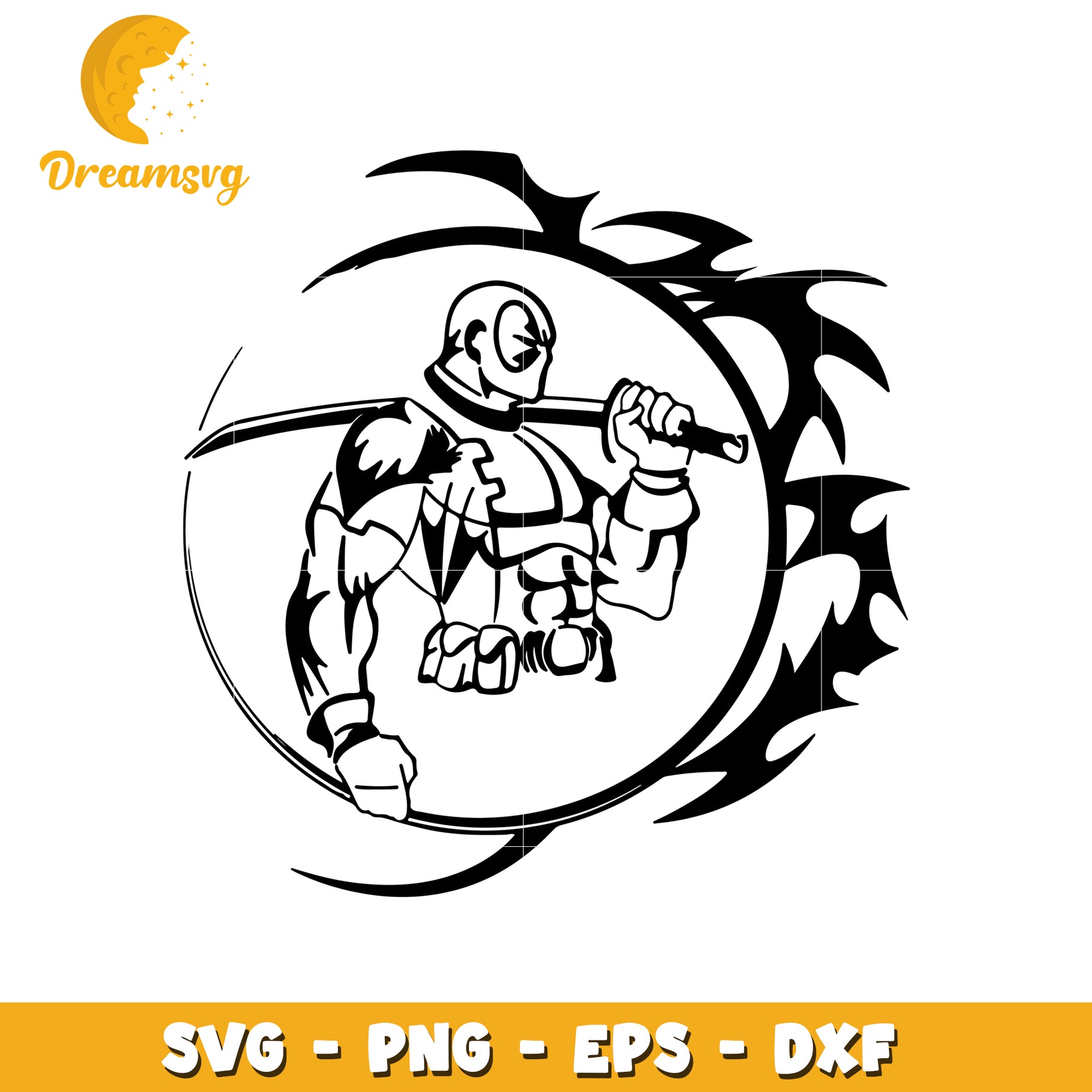 Deadpool SVG Tribal Design PNG EPS DXF