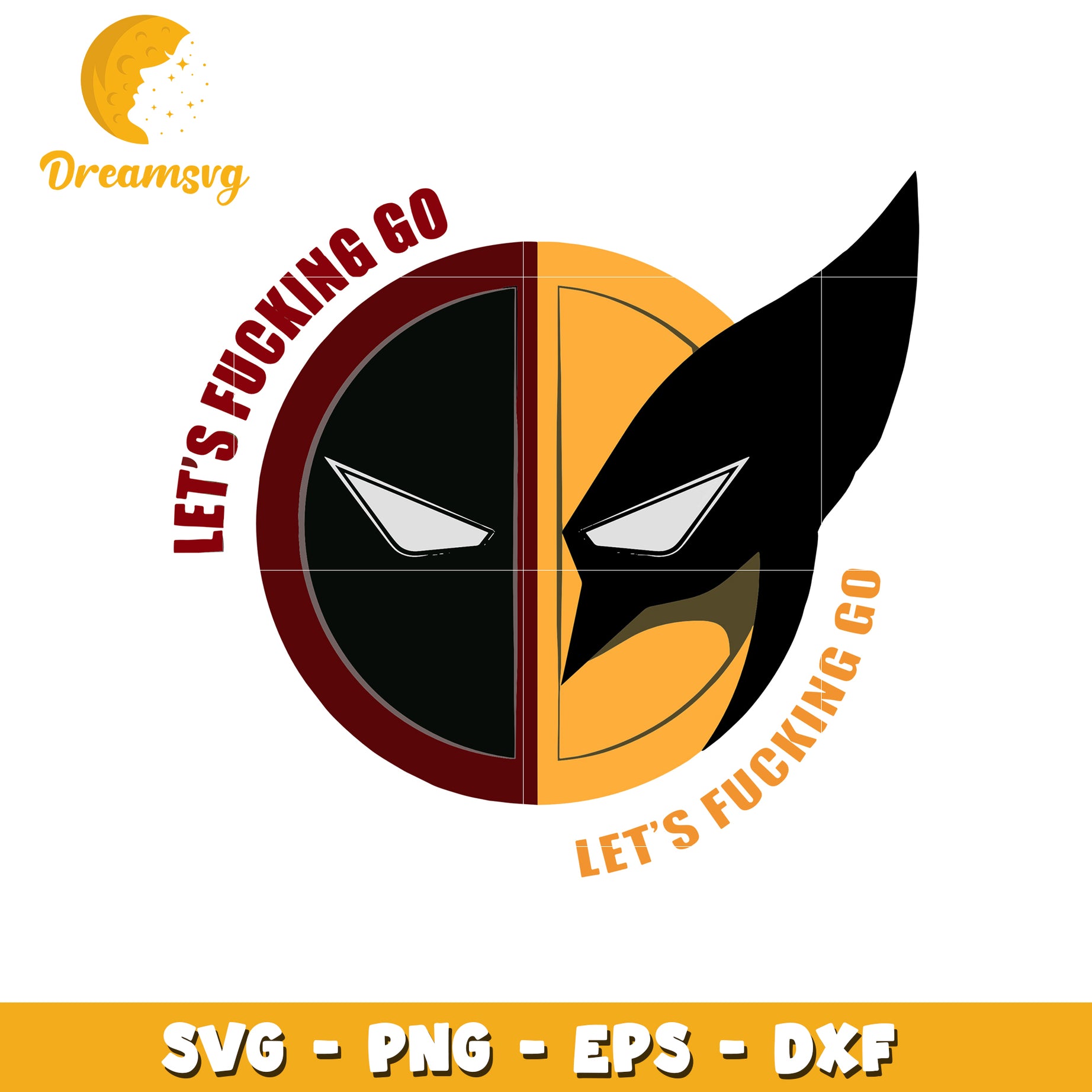 Deadpool Wolverine SVG Bundle