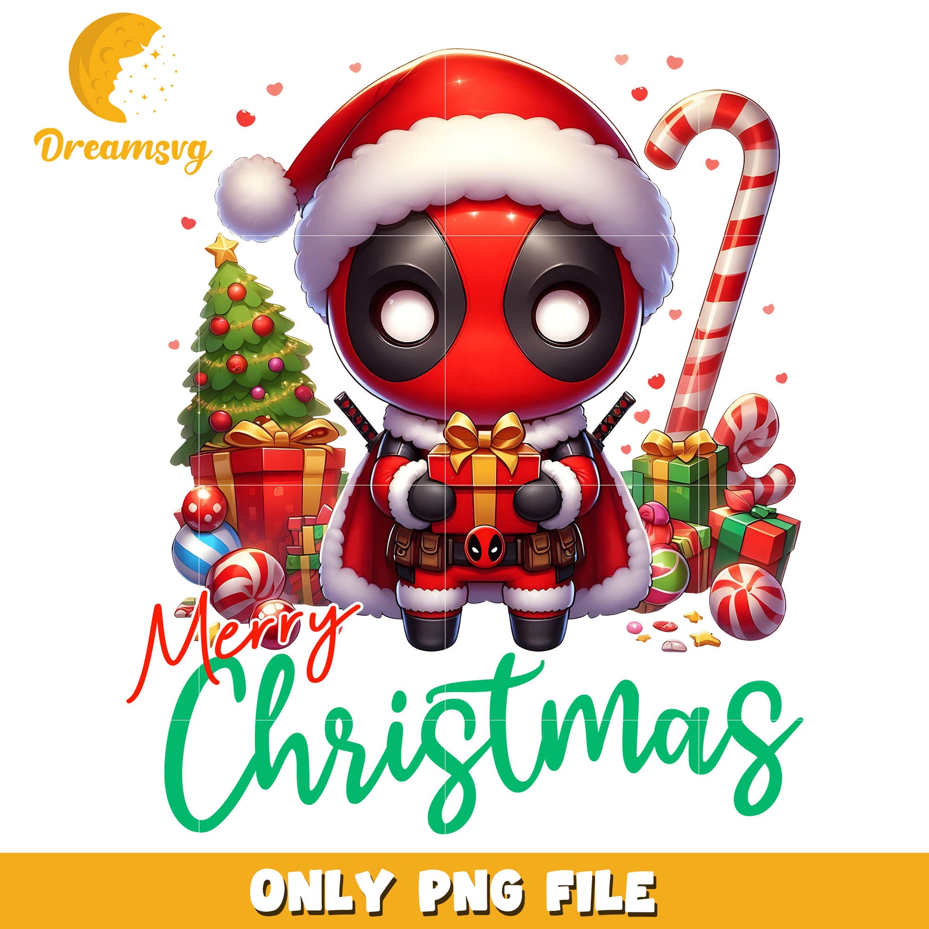 Deadpool merry christmas png, marval heroes​ png, deadpool png
