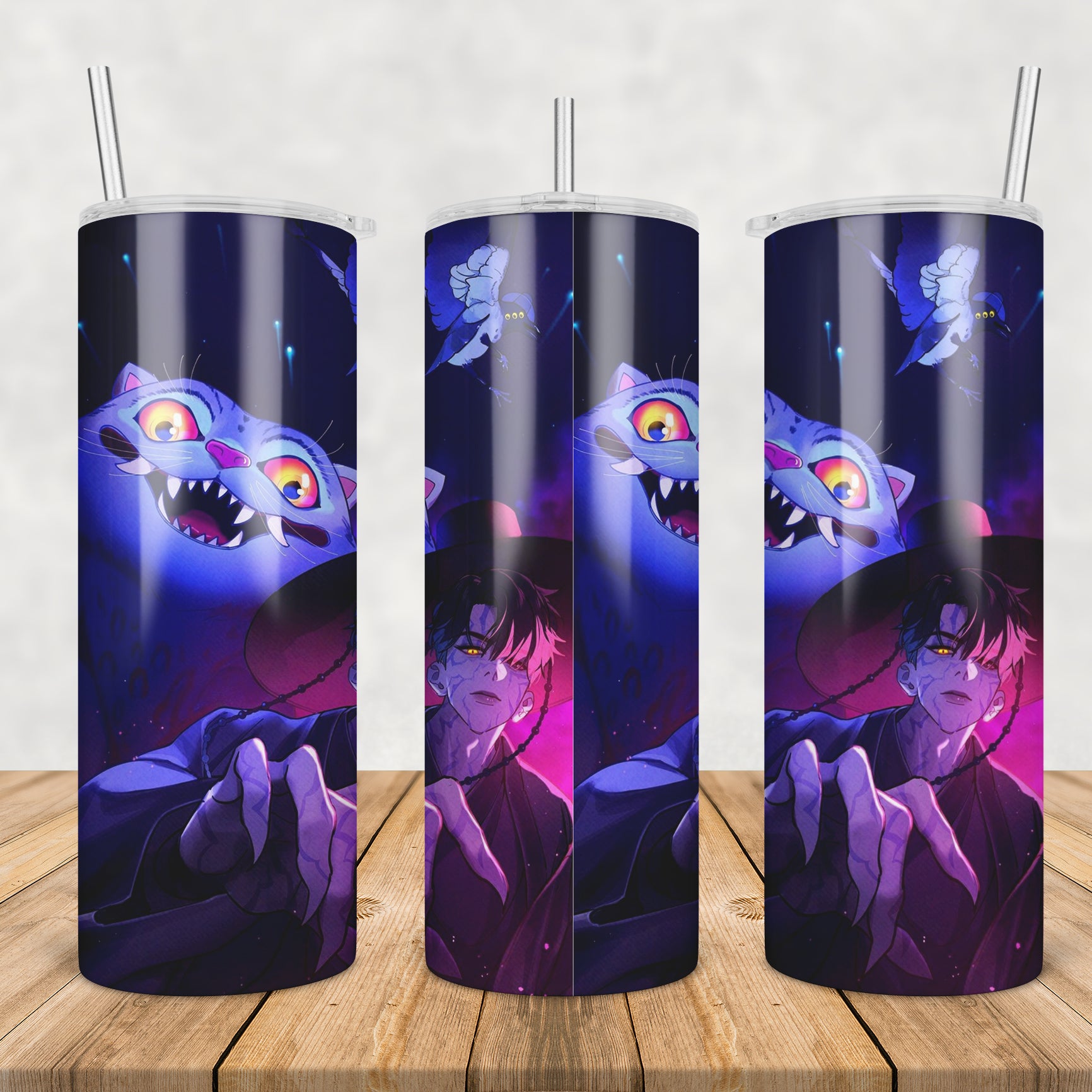 Derpy and jinu demon tumbler png, derpy demon tumbler png, jinu demon tumbler png