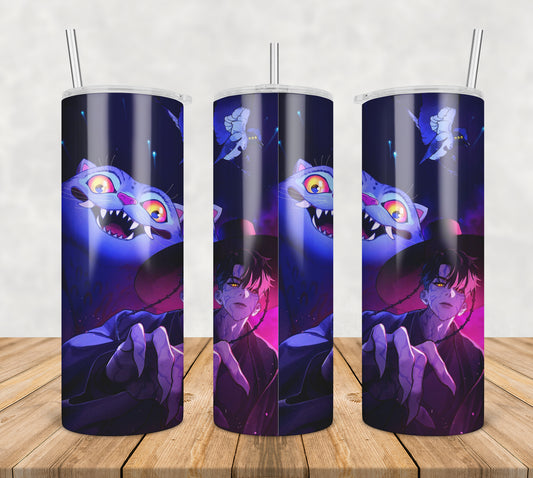 Derpy and jinu demon tumbler png, derpy demon tumbler png, jinu demon tumbler png