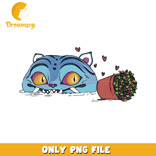 Derpy break the vase png, demon hunter tiger png, blue tiger png