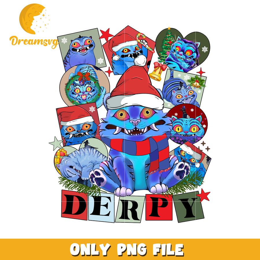 Derpy christmas png, demon hunter png, christmas png