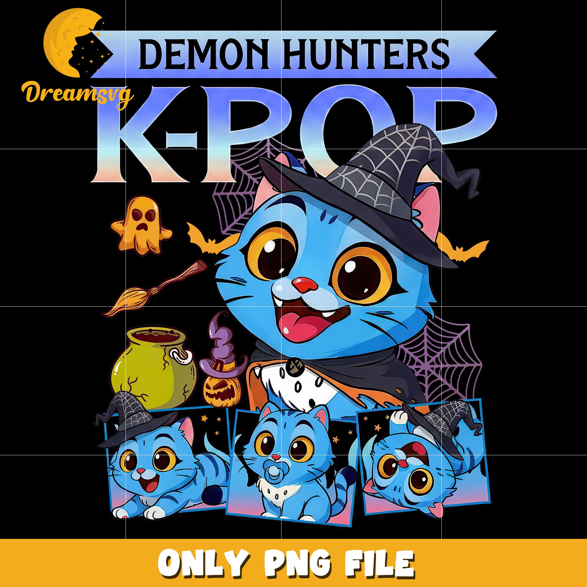 Derpy cute cat png, halloween pumpkin png, halloween cookies png