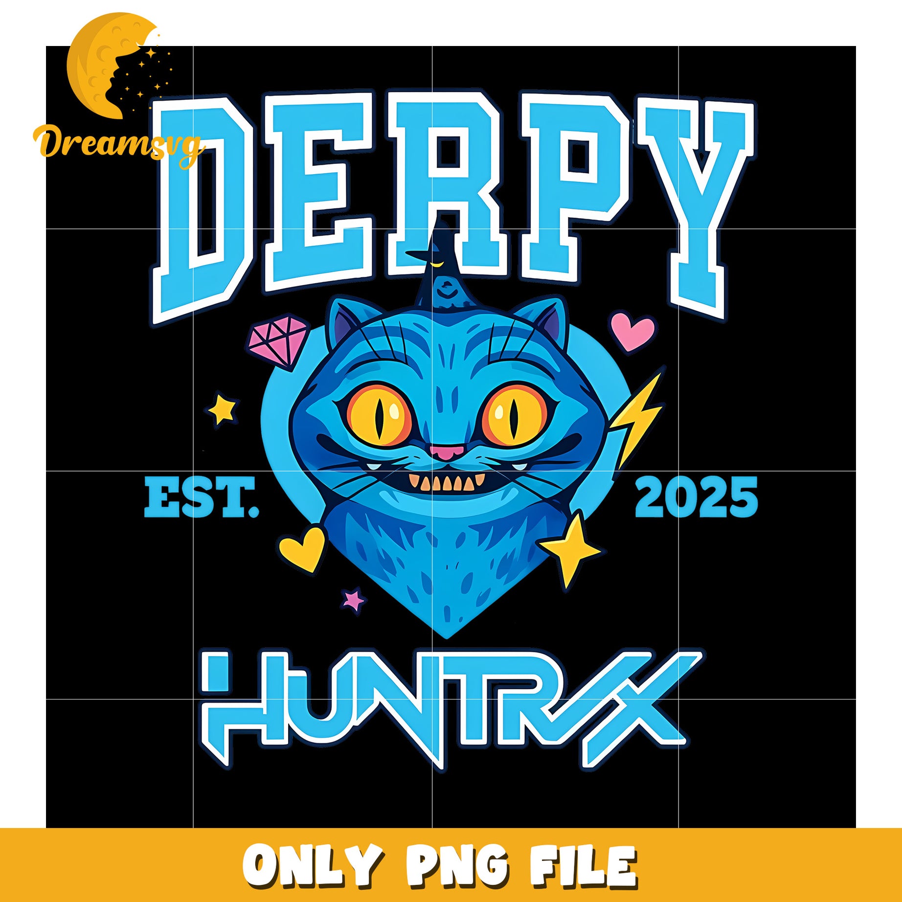 Derpy huntrix blue tiger png, korean cartoons png, kpop band design png