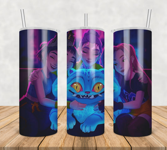 Derpy huntrix pet tumbler png, derpy pet tumbler png, huntrix pet tumbler png