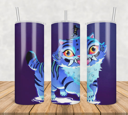 Derpy huntrix tiger tumbler png, derpy tiger tumbler png, huntrix tiger tumbler png