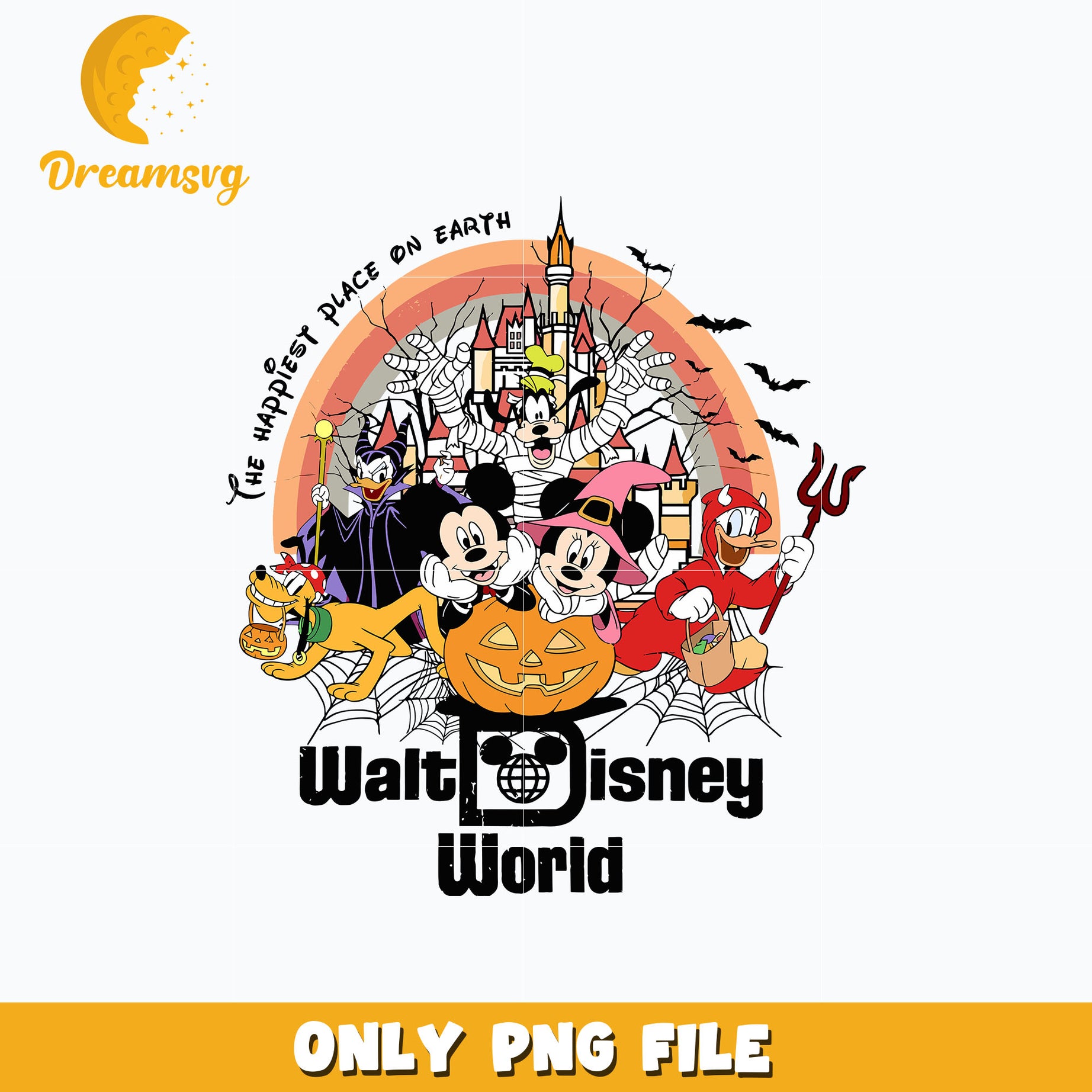 Walt Disney Worid halloween png