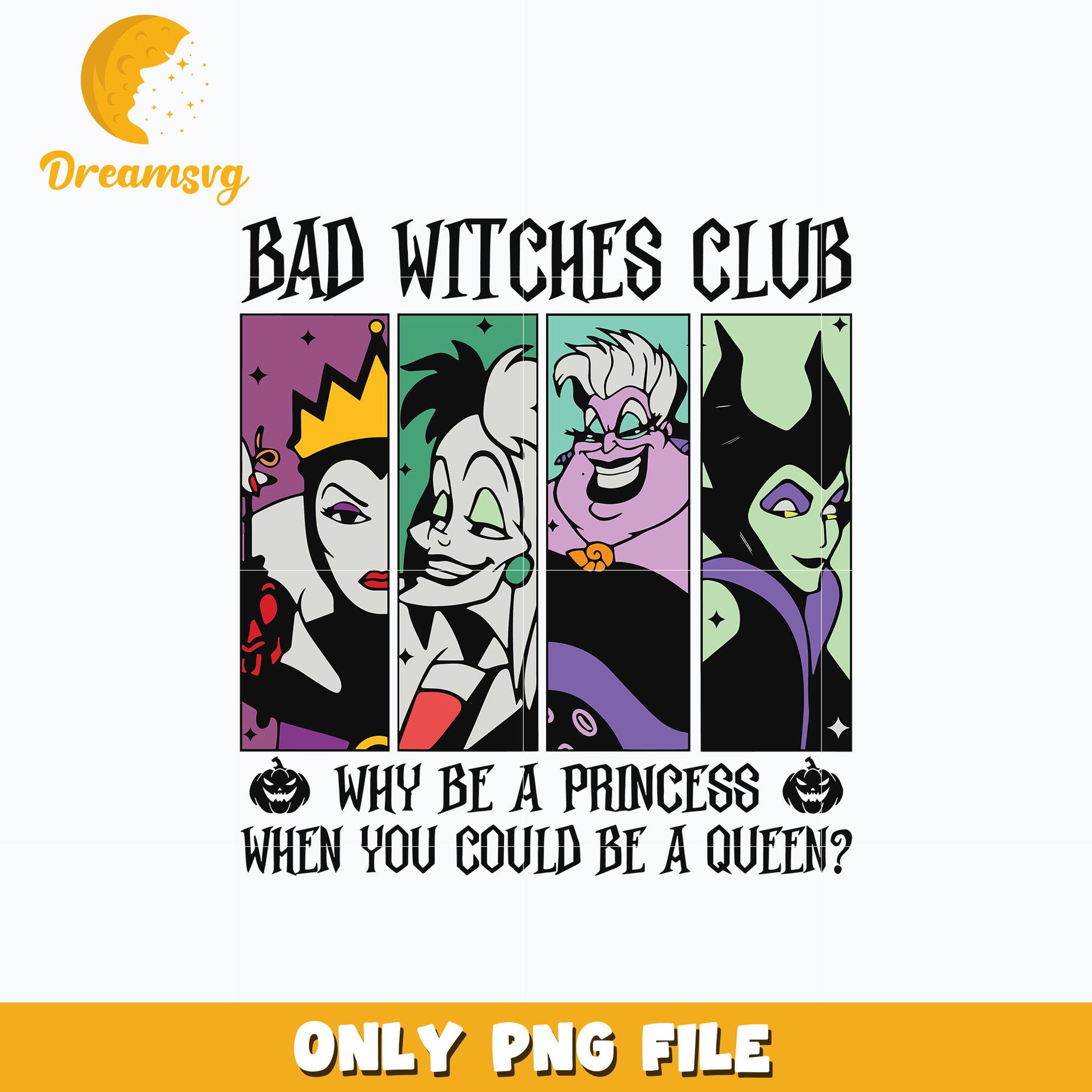 Bad Witches Club halloween png