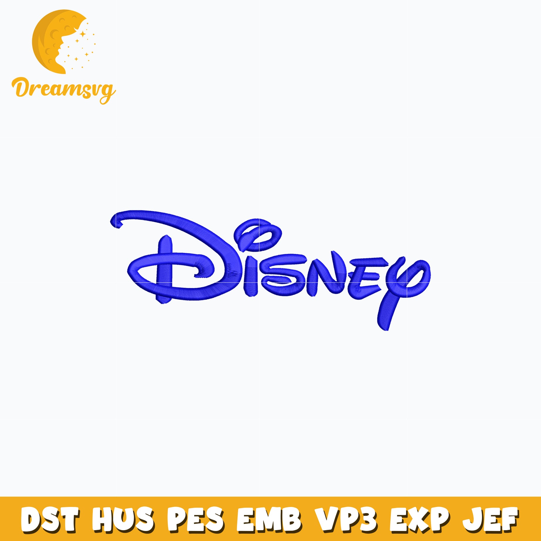 Disney cartoon embroidery design