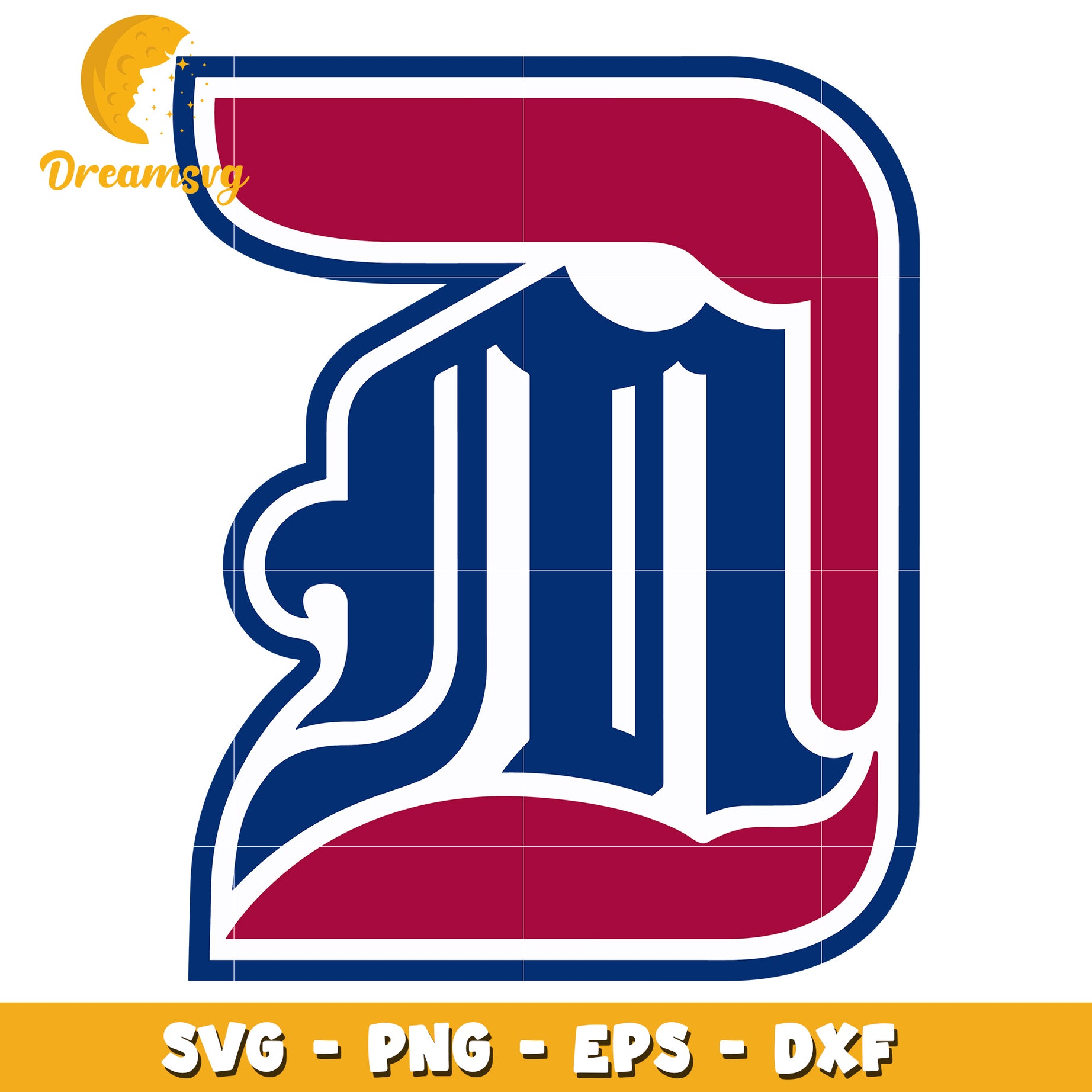 Detroit Tigers Logo SVG PNG EPS DXF