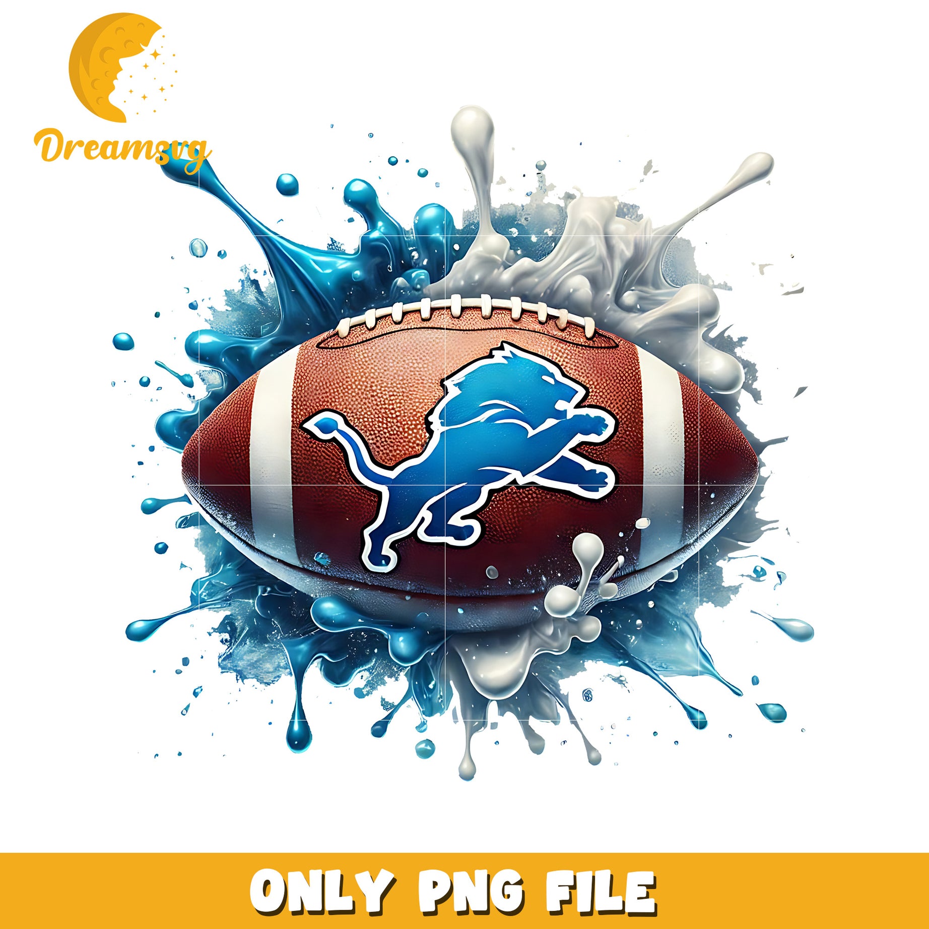 Detroit lions ball png, american rugby png, nfl logos png